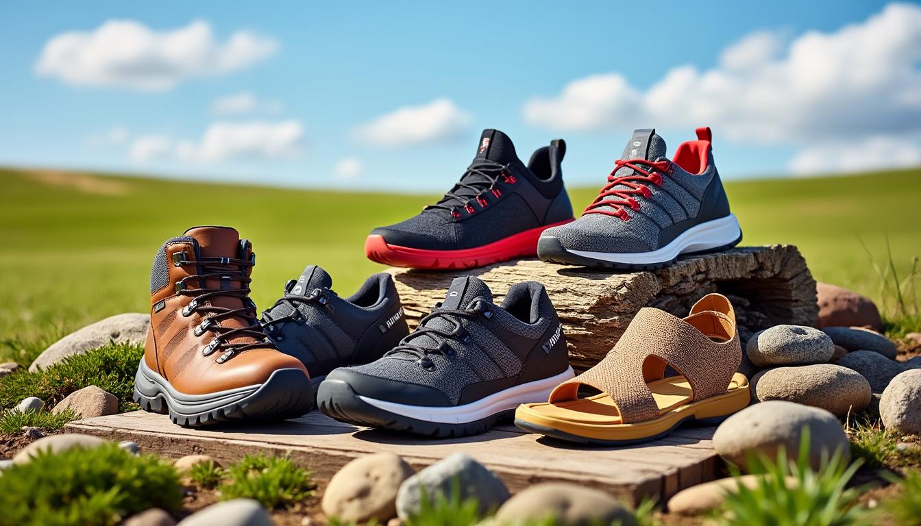 découvrez nos chaussures de voyage confort qui allient style et praticité. idéales pour marcher toute la journée tout en restant à la mode, elles sont conçues pour vous accompagner lors de tous vos déplacements. ne faites plus de compromis entre confort et élégance !