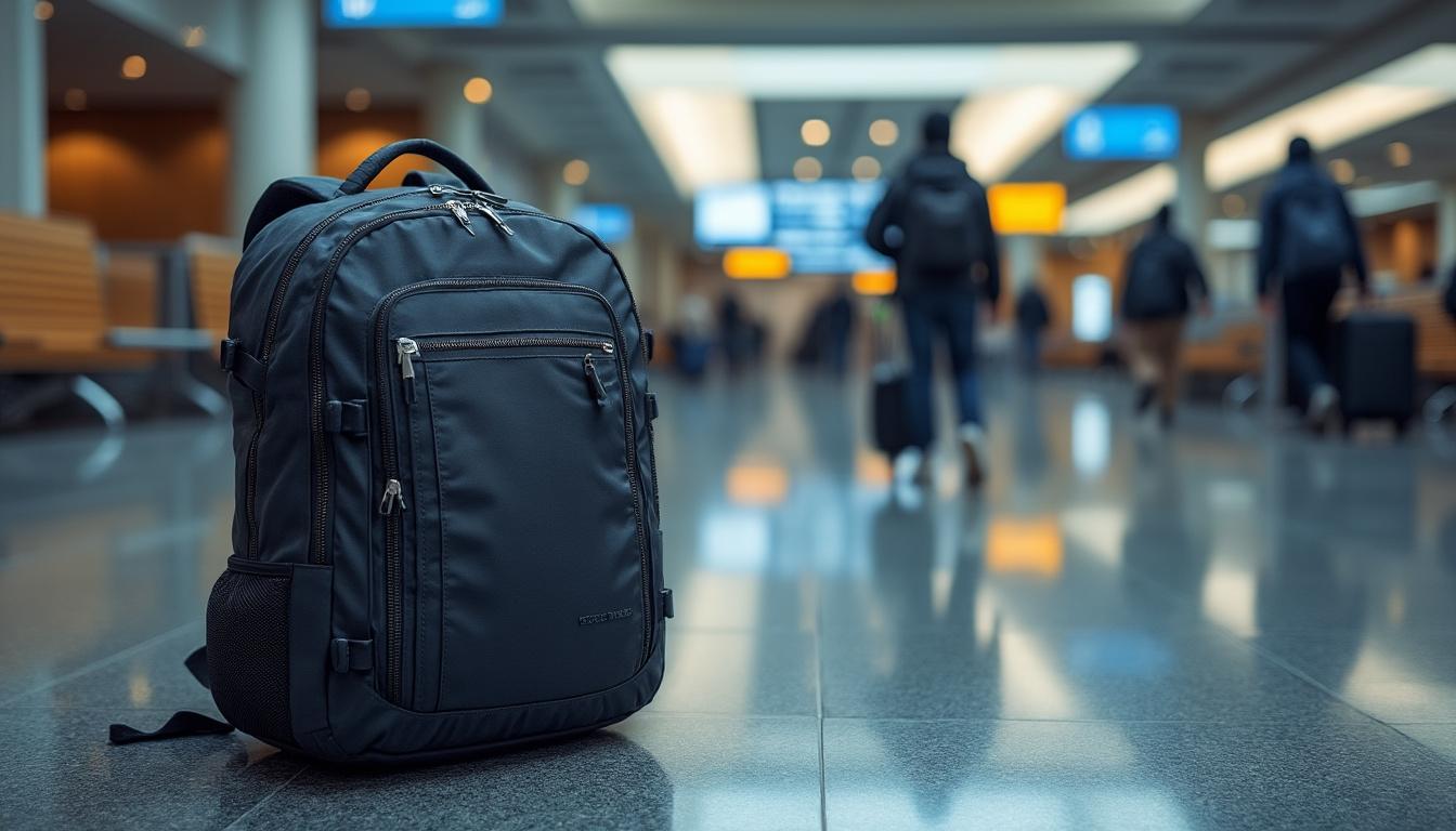découvrez notre sac à dos antivol conçu spécialement pour les voyageurs d'aéroport. alliant sécurité et praticité, il protège vos effets personnels grâce à ses fonctionnalités innovantes. parfait pour explorer en toute tranquillité, ce sac à dos est l'accessoire idéal pour assurer votre sérénité pendant vos déplacements.