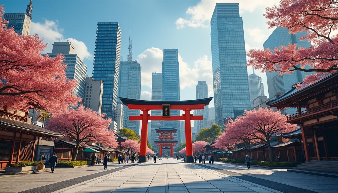 partez à la découverte de fukuoka sur l'île de kyushu, un trésor caché du japon alliant culture traditionnelle, paysages sublimes et gastronomie unique. explorez ce joyau méconnu !