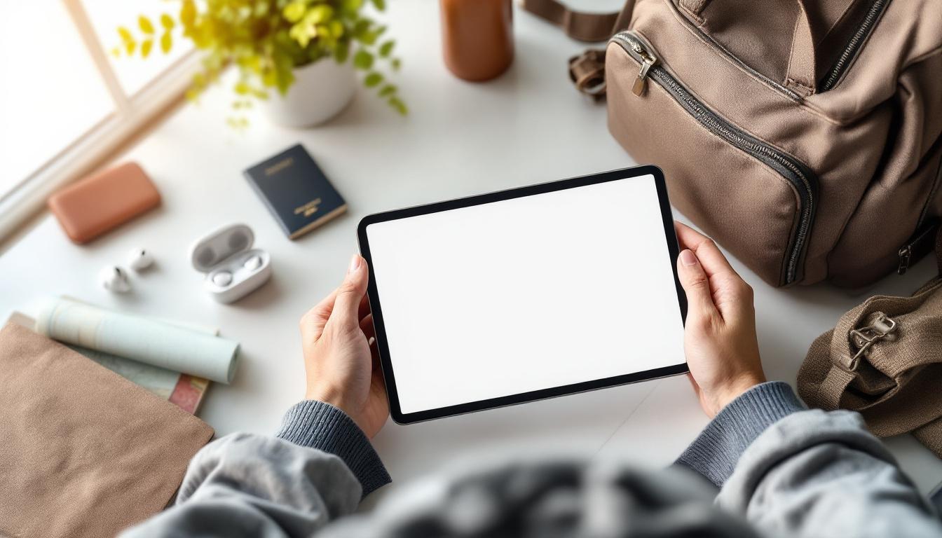 découvrez comment optimiser l'utilisation de votre tablette tactile pour voyager léger et profiter pleinement de vos déplacements grâce à nos conseils pratiques et astuces.