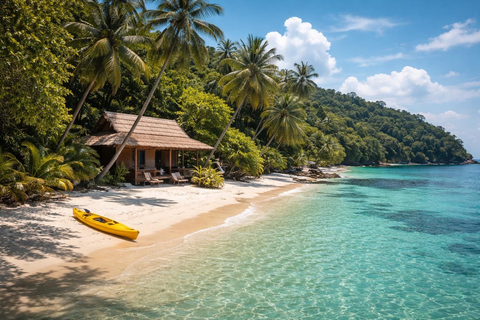 explorez les merveilles secrètes de koh rong en louant un hébergement unique. vivez une aventure inoubliable loin des sentiers battus et profitez pleinement de cette île paradisiaque.