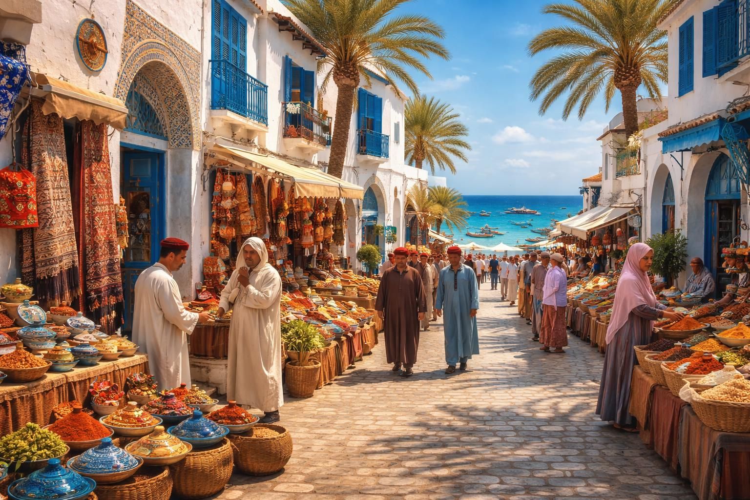 découvrez hammamet, une ville dynamique où se mêlent histoire, traditions et paysages pittoresques pour un voyage unique au cœur de la culture tunisienne.