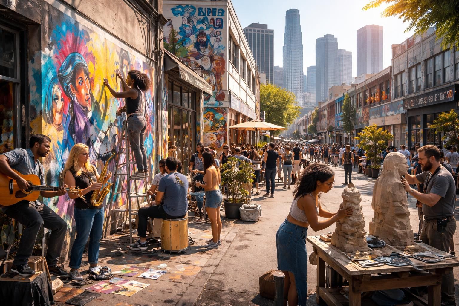 découvrez comment les projets communautaires transforment le quartier des arts à downtown los angeles (dtla), favorisant la créativité, l'engagement local et le développement culturel.