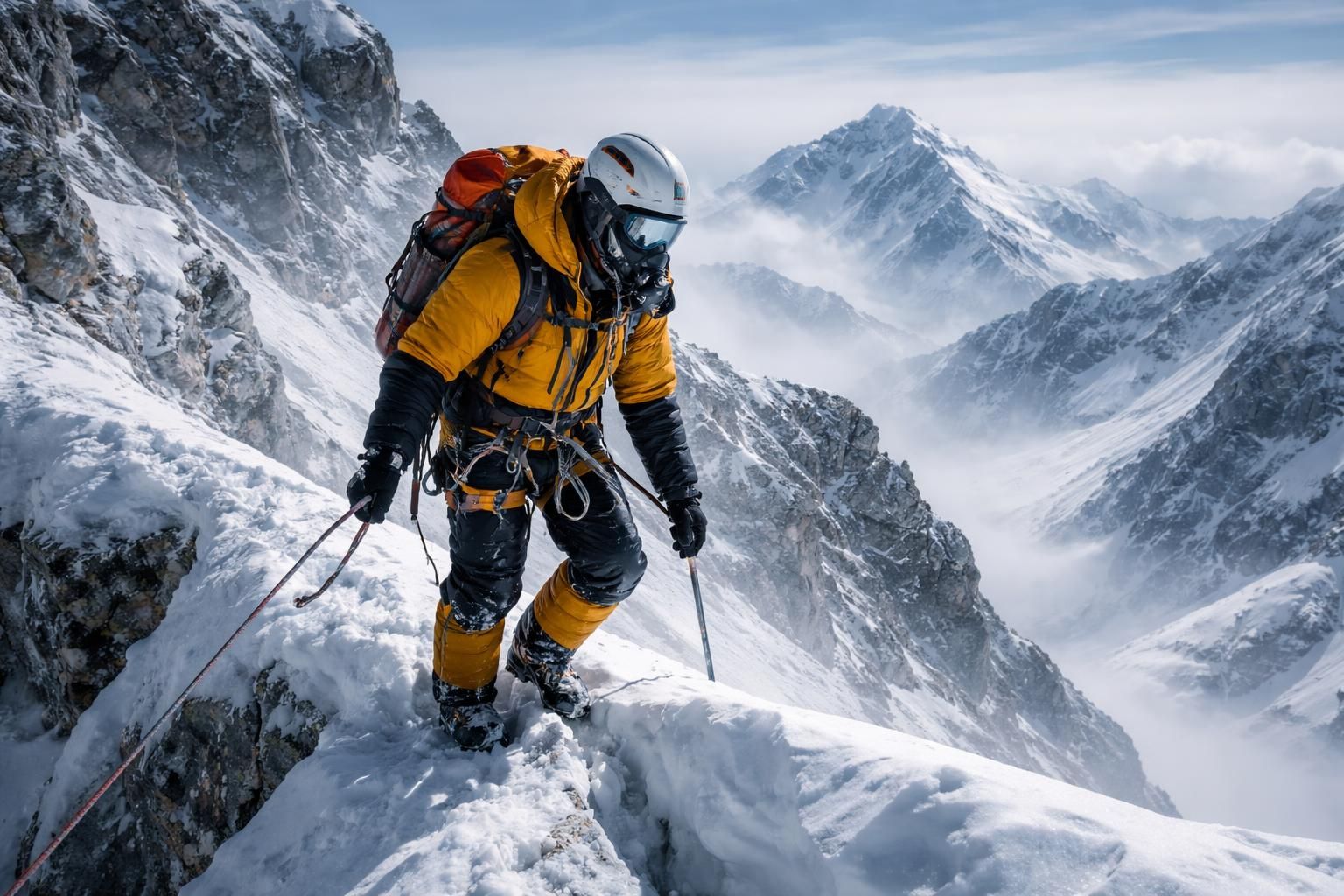 découvrez l'expérience intense et périlleuse d'explorer la zone de la mort sur l'everest, où chaque pas représente un défi extrême et un risque élevé pour les alpinistes.