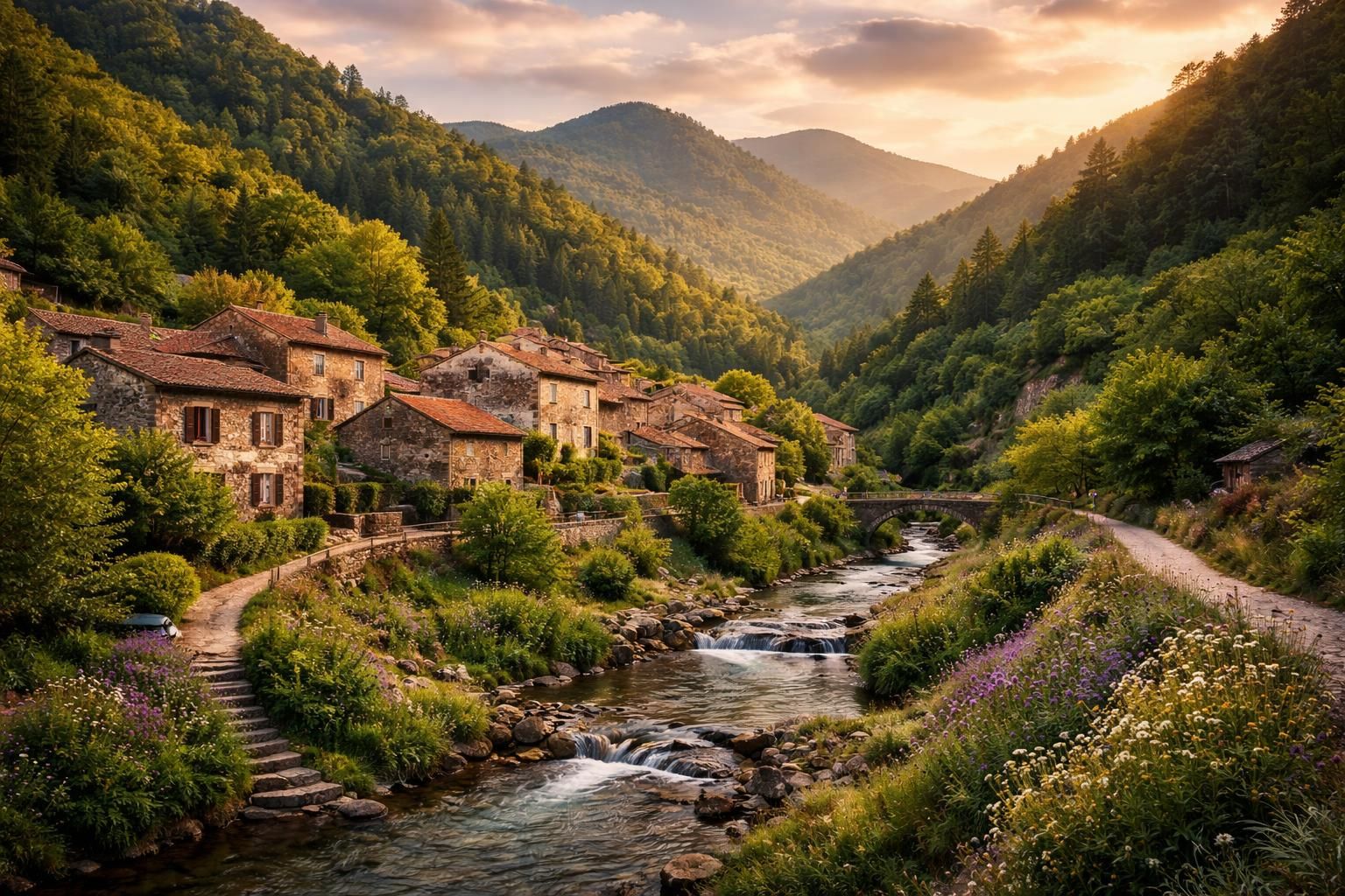 découvrez les plus beaux villages des cévennes et plongez au cœur d'une nature préservée, entre paysages authentiques et patrimoine riche.