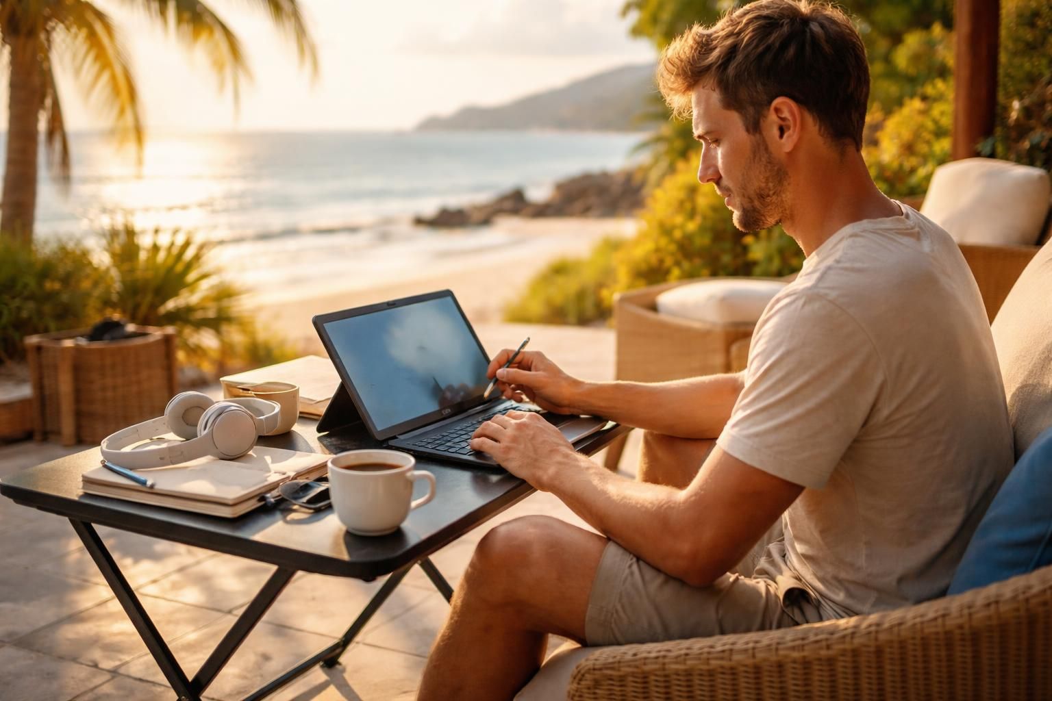 découvrez comment optimiser votre télétravail en vacances avec un setup nomade efficace sur tablette samsung, alliant mobilité et performance.