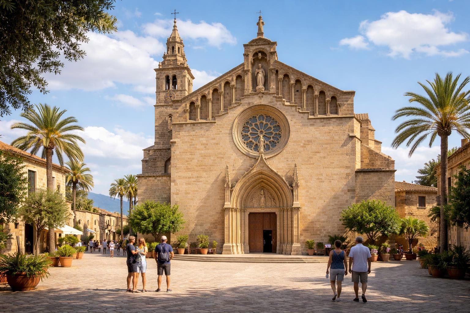 découvrez l'église sant jaume d'alcúdia, un joyau historique au cœur de majorque, et plongez dans son riche passé à travers une visite immersive.