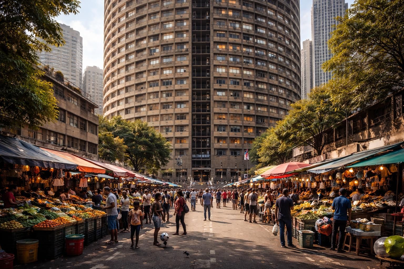explorez la vie quotidienne vibrante et unique des habitants de ponte city à johannesburg, un symbole emblématique de l'histoire et de la culture sud-africaines aujourd'hui.