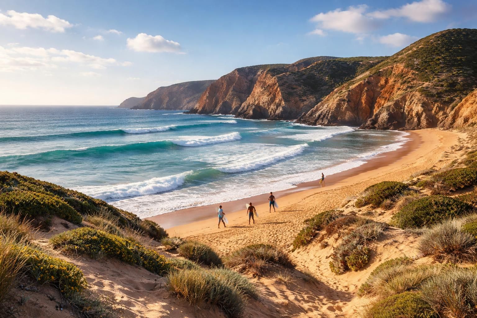 explorez les merveilles de la praia do amado, une plage spectaculaire riche en beauté naturelle et en secrets à découvrir.