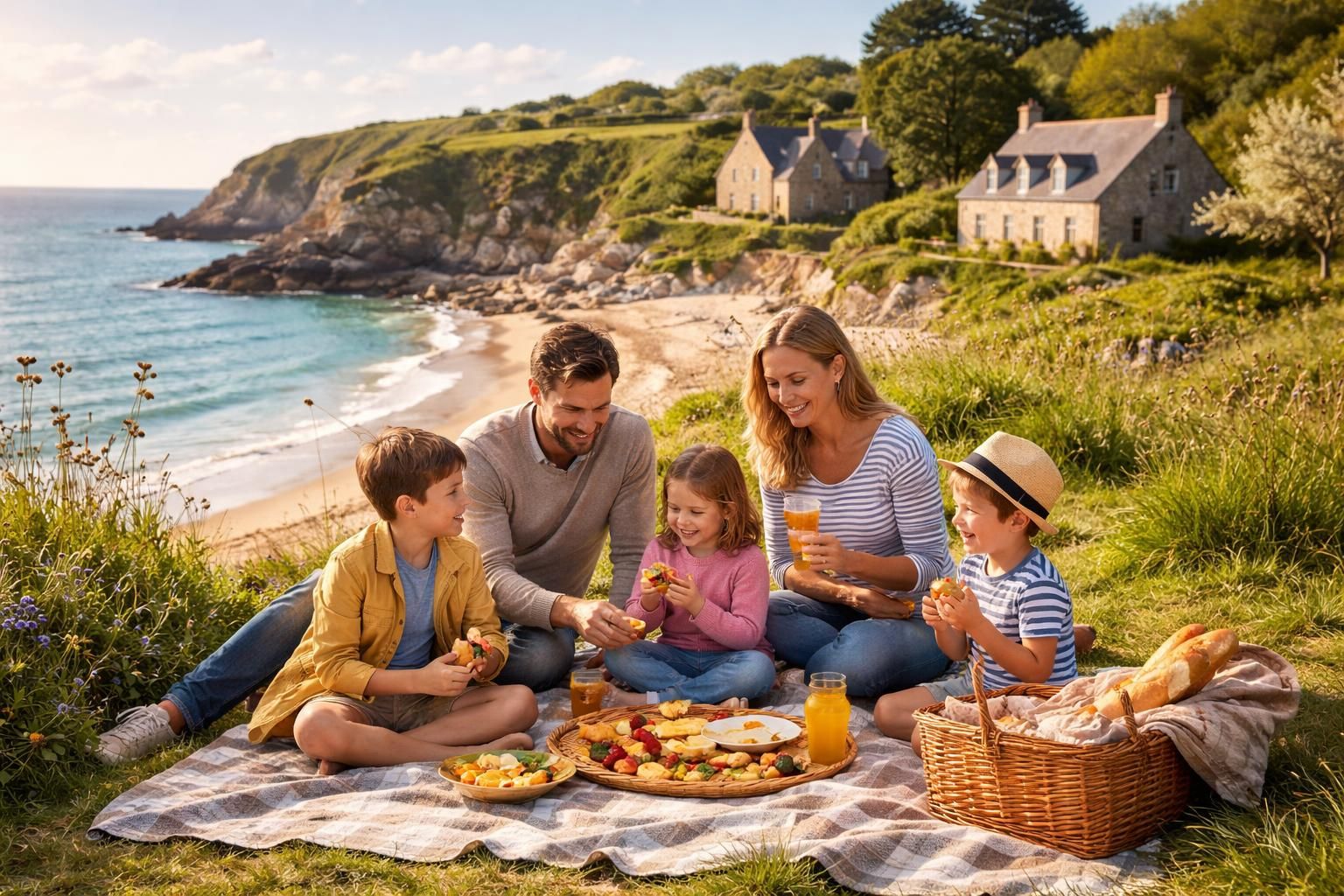 découvrez quelle région, bretagne ou normandie, offre le meilleur accueil aux familles avec ses activités, ses paysages et son ambiance conviviale.