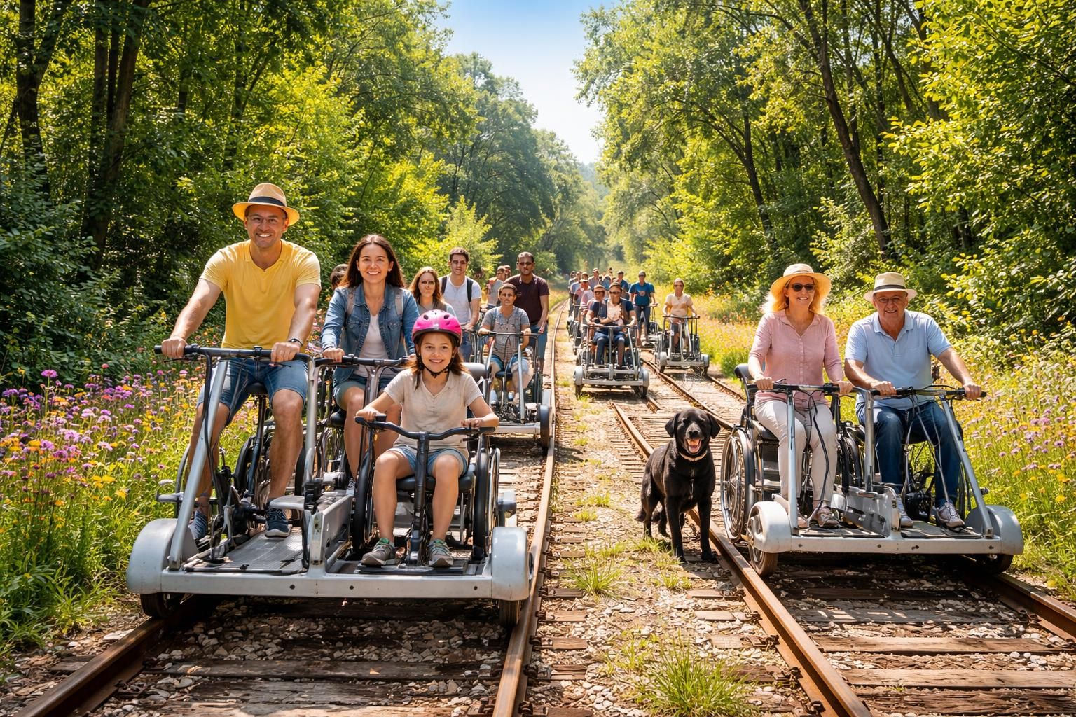 découvrez le vélorail à saint maximin, une activité ludique et sportive accessible à toute la famille pour explorer la nature en s'amusant.