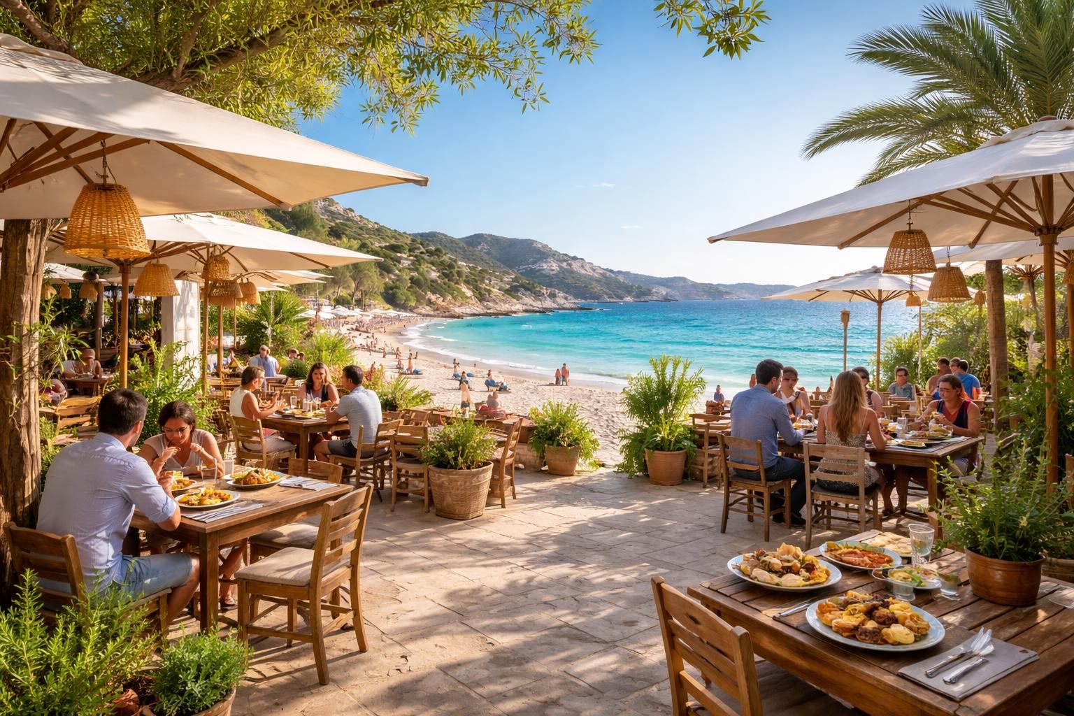 découvrez notre guide des meilleurs restaurants près des plages du nord de la sardaigne, pour savourer des spécialités locales dans un cadre idyllique en bord de mer.