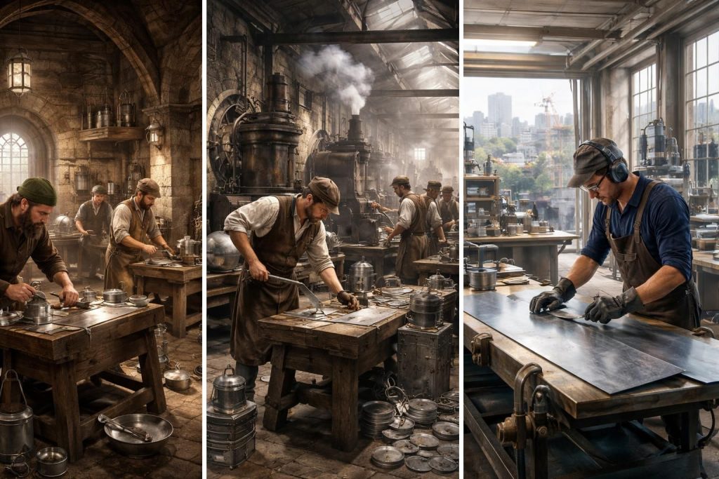 découvrez l'évolution historique de la place des ferblantiers à travers les siècles, de ses origines à son rôle actuel dans la vie urbaine.