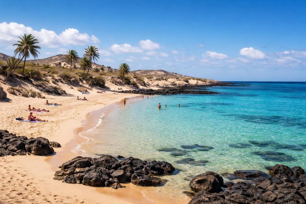 découvrez les plus belles plages de corralejo aux canaries, un paradis de sable blanc, eaux turquoise et paysages volcaniques uniques pour des vacances inoubliables.