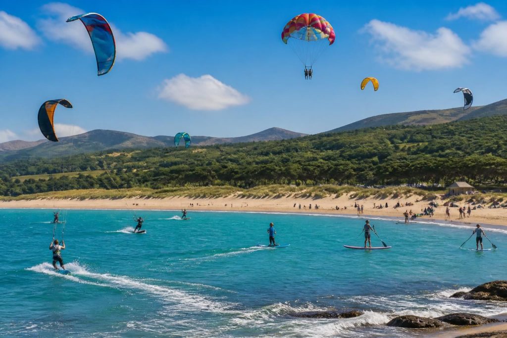 découvrez une variété d'activités nautiques passionnantes à rossbeigh strand, destination idéale pour les amateurs de sports aquatiques et de nature.