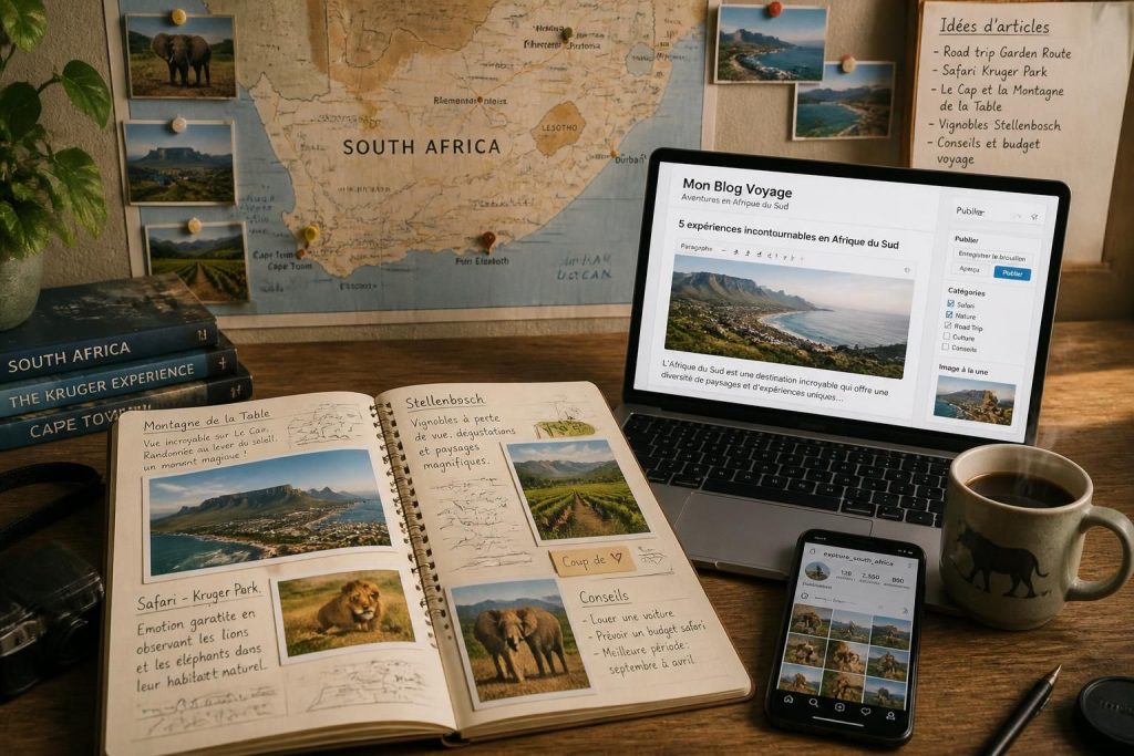 découvrez les meilleures astuces pour animer efficacement un blog voyage dédié à l'afrique du sud, attirant plus de lecteurs et partageant vos aventures authentiques.
