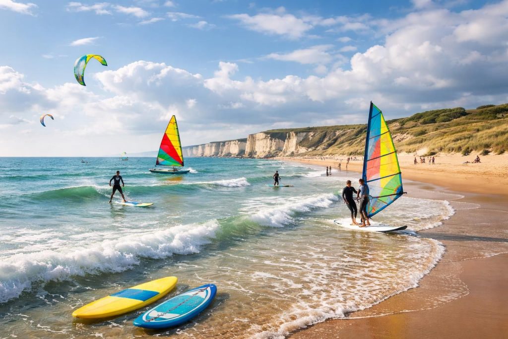 découvrez les plages de sable en normandie, idéales pour pratiquer les sports nautiques dans un cadre naturel et authentique.